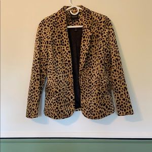 SCOTCH SODA / maison scotch VELVET CHEETAH BLAZER